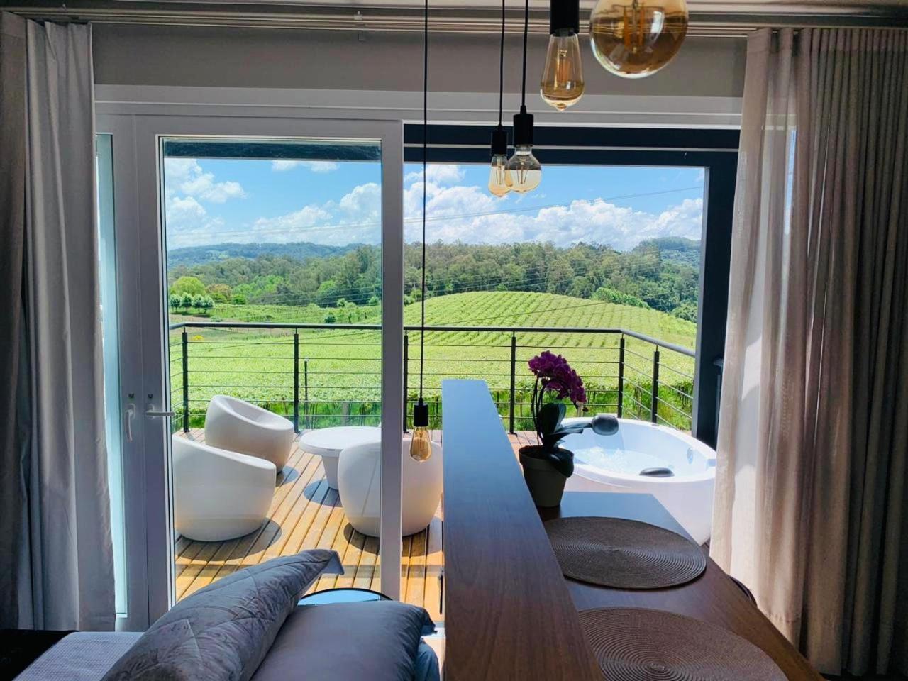 Vista Vigneti Albergo&Vino - Vale dos Vinhedos Bento Gonçalves Esterno foto
